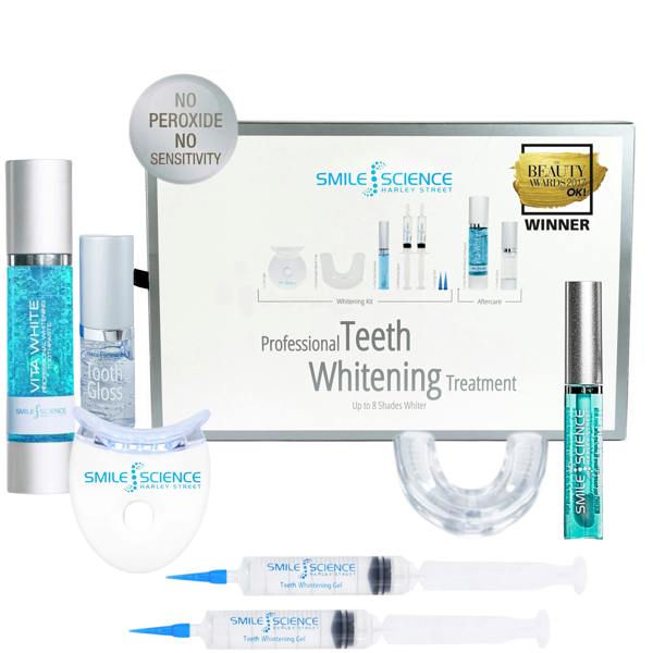 Smile Science Harley Street Teeth Whitening Treatment & Aftercare Kit