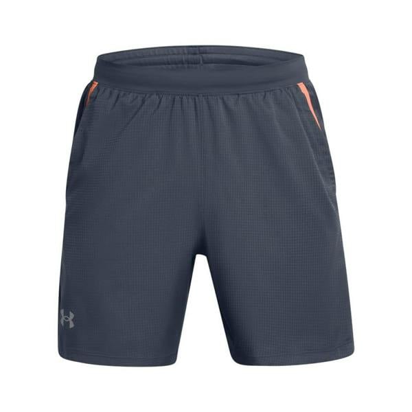 Under Armour Mens Launch Textured Sweat Shorts - Grey