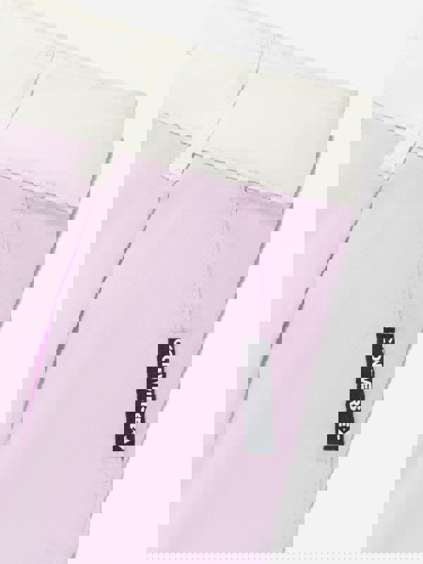 Converse Girls Colourblock Woven Shorts in Purple