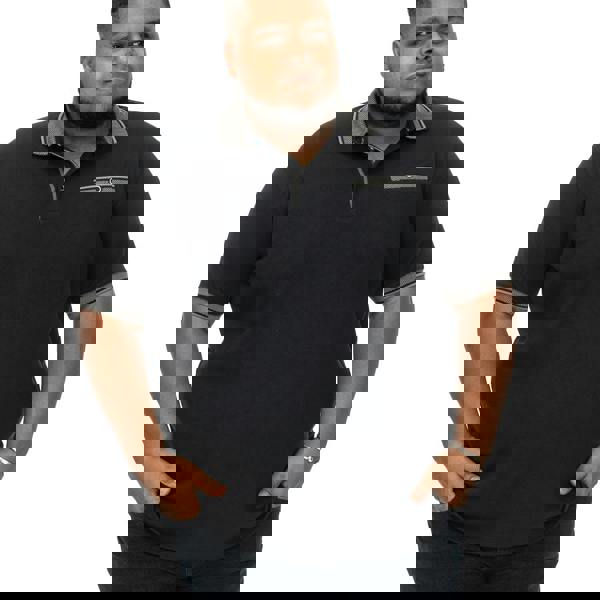 Duke Mens D555 Ilkeston Pique Kingsize Polo Shirt - Navy - 