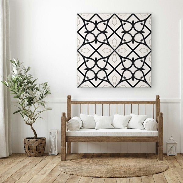 Warren Reed Arabic Style Pattern Canvas