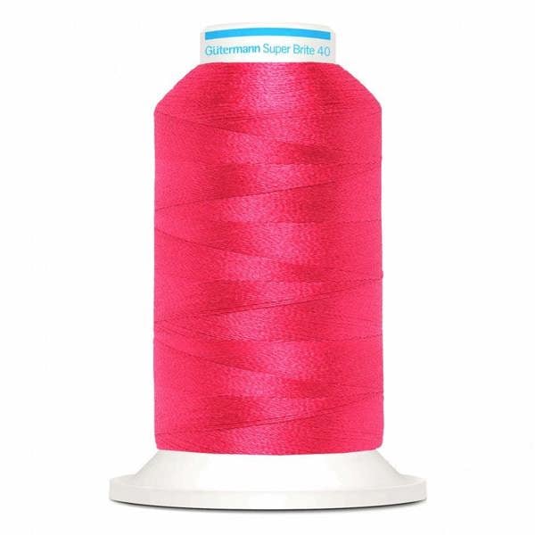 Gutermann Super Brite Polyester 40 Embroidery Thread 1000m Polyester Thread Suitable For Embroidery