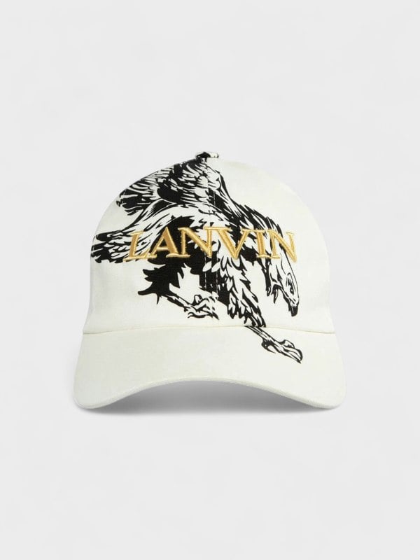 Lanvin x Future Eagle Baseball Cap White