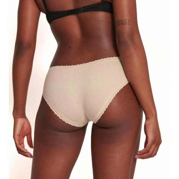 Sloggi 24/7 3-Pack Cotton Hipster Briefs, Cream/Purple/Red