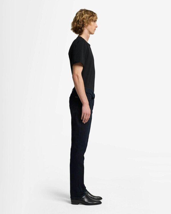 7 For All Mankind SLIMMY Mens Slim Fit Luxe Performance Eco Denim Jeans - Blue Black