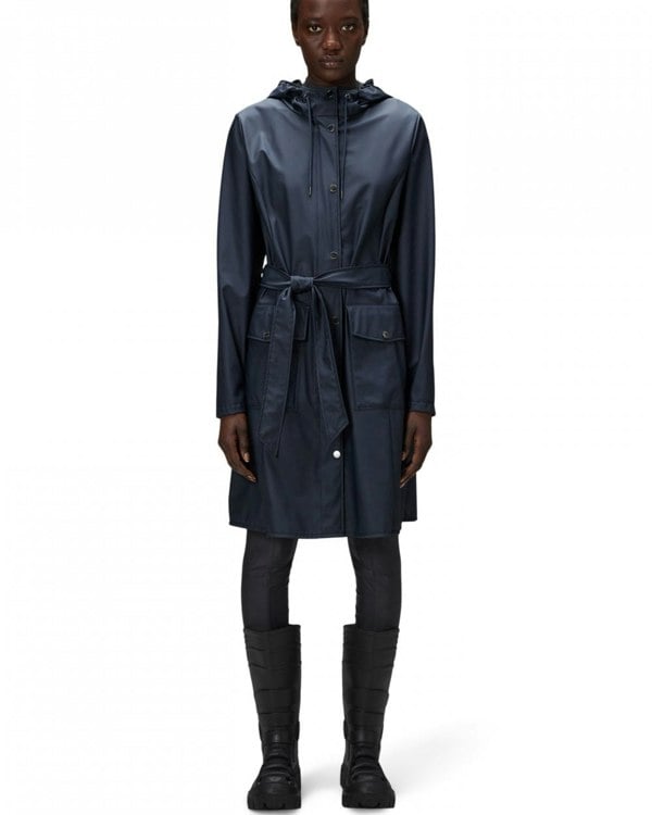 Rains Curve Womens Jacket - 47 Navy