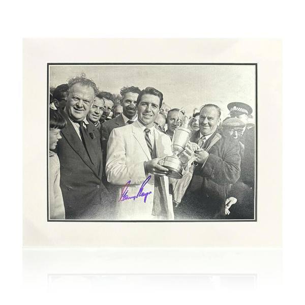 Gary Player Signed 16x12 Image Deluxe Mount