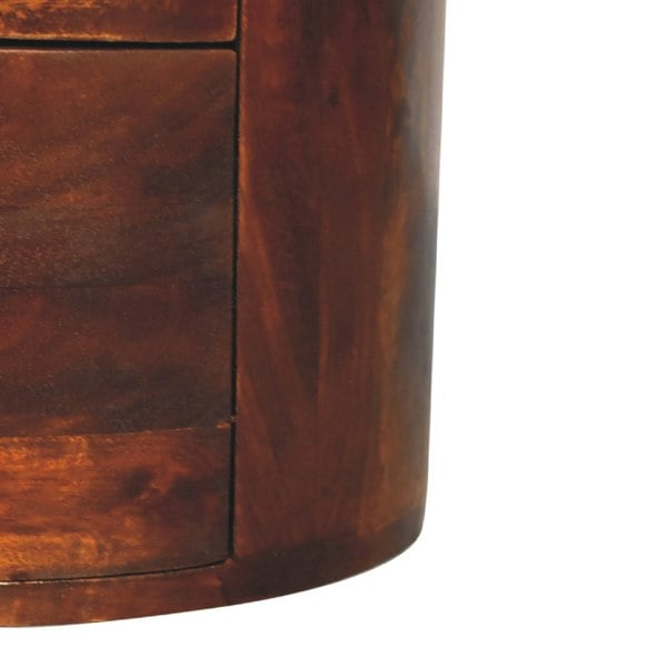 Artisan Furniture Chestnut Drum Chest