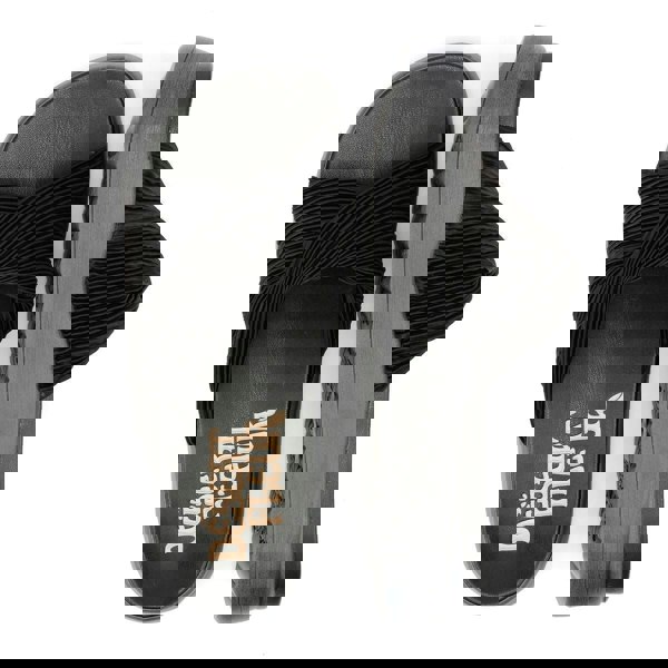 Desert Fleur Gabbro Pleated Satin Women's Black Sandals