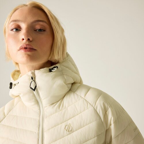 Dare 2B Womens Air Lite Baffled Jacket - Almond Milk