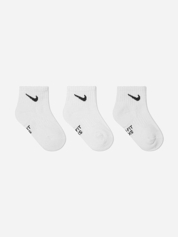 Nike Kids Performance Socks Set in White