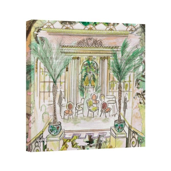 Claire Louise Afternoon Tea at The Ritz Canvas Print