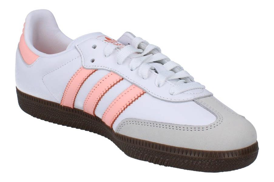 Adidas Originals Samba Og Womens Trainers Sneakers  JH5687 - Grey Pink Brown JH5687 - Photo 3