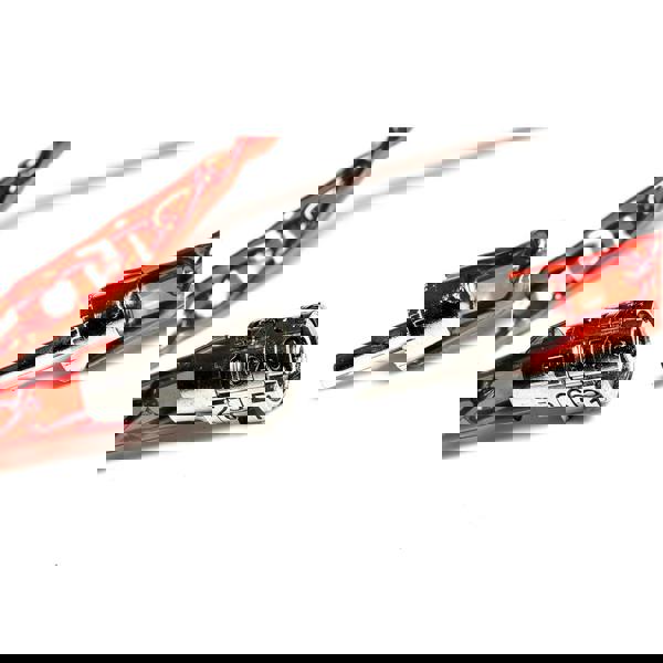 Awe Steel Combination Chain Bike Lock Red