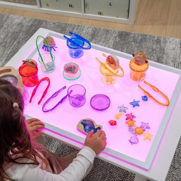 tickit A2 Colour Changing Light Panel & Pastel Mini Magnet Pack