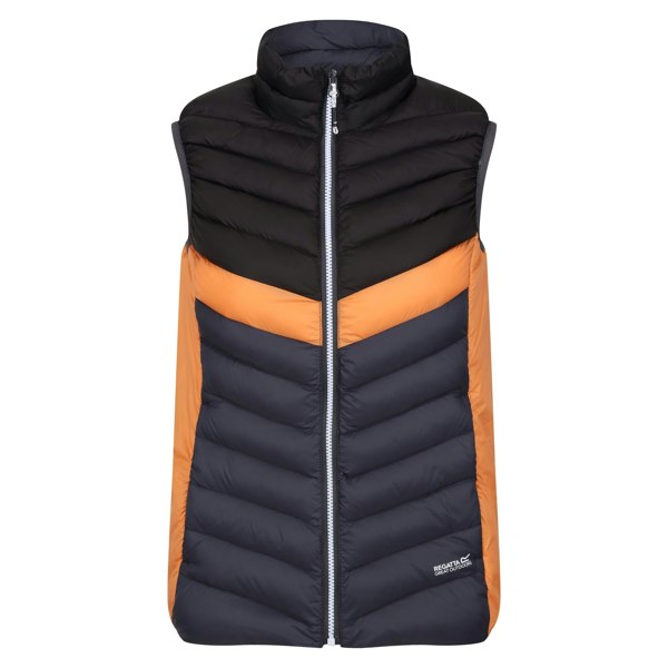 Regatta Womens/Ladies Harrock II Baffled Gilet - Seal Grey/Black