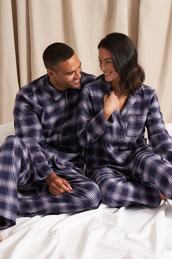 Mister You Plaid Pyjamas in MidnightNightwear