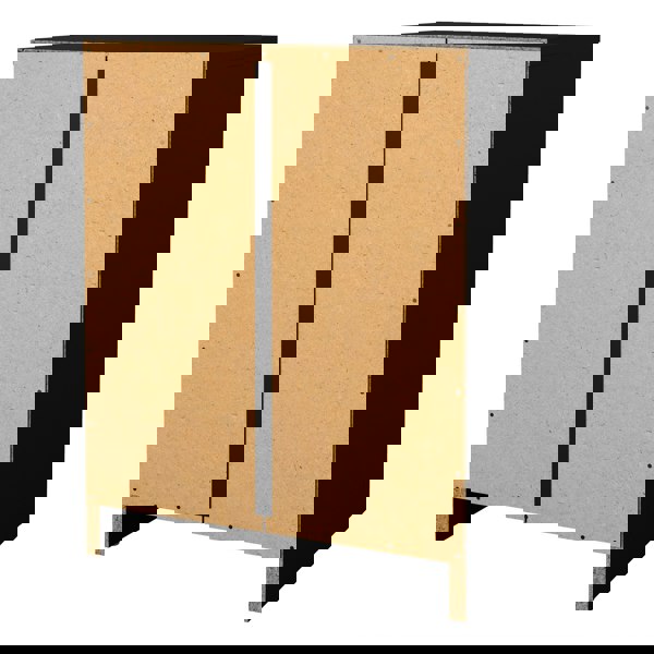 Furniture To Go May Bedside 1 Drawer in Black