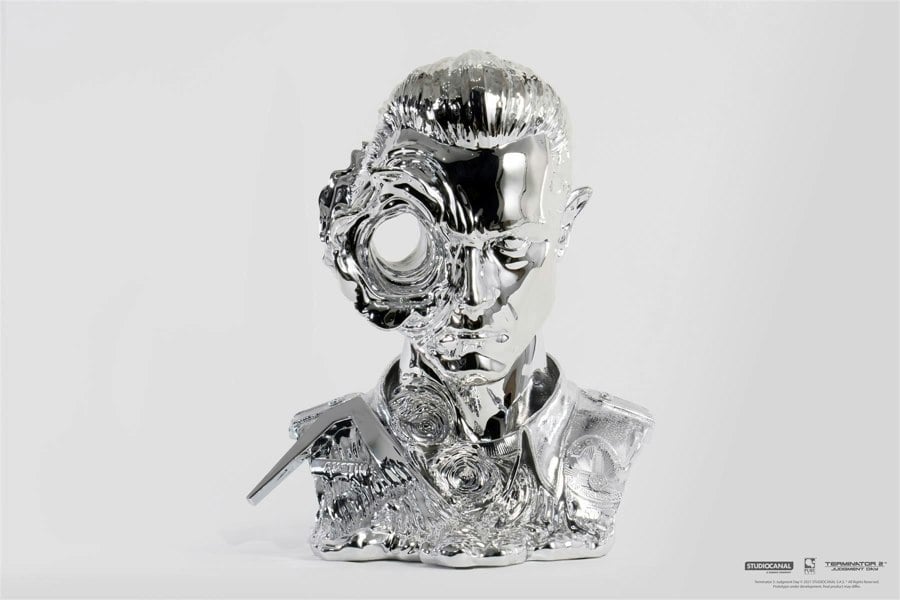 MCSlots Terminator 2 T-1000 Liquid Metal Art Mask Standard Edition 1:1 Scale PA007TE2