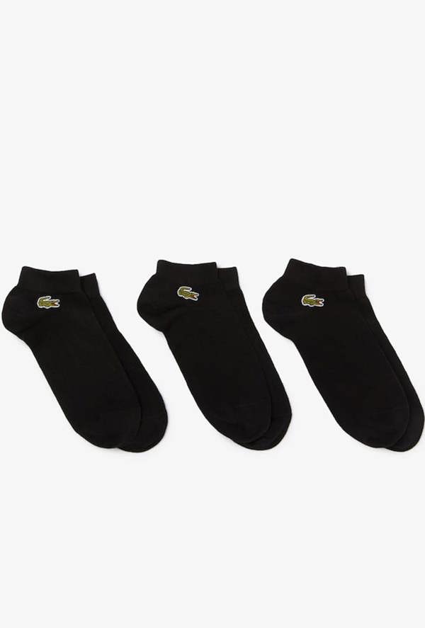 Lacoste Men's Pack of 3 Pairs of Low Sport Trainer Socks