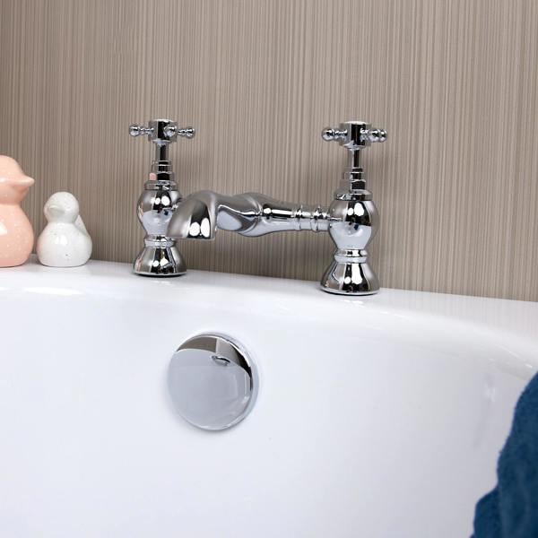 Flode Flen | Bath Filler | Chrome