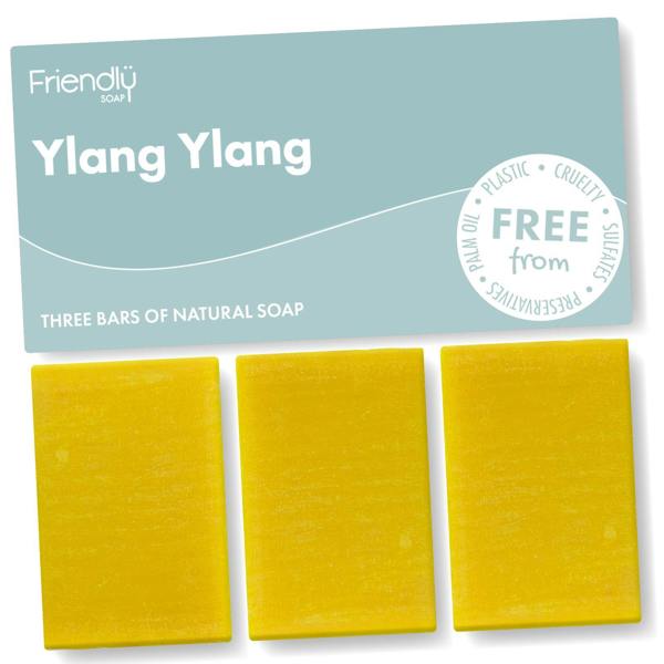 Friendly Soap 3 Pack - Natural Soap - Ylang Ylang
