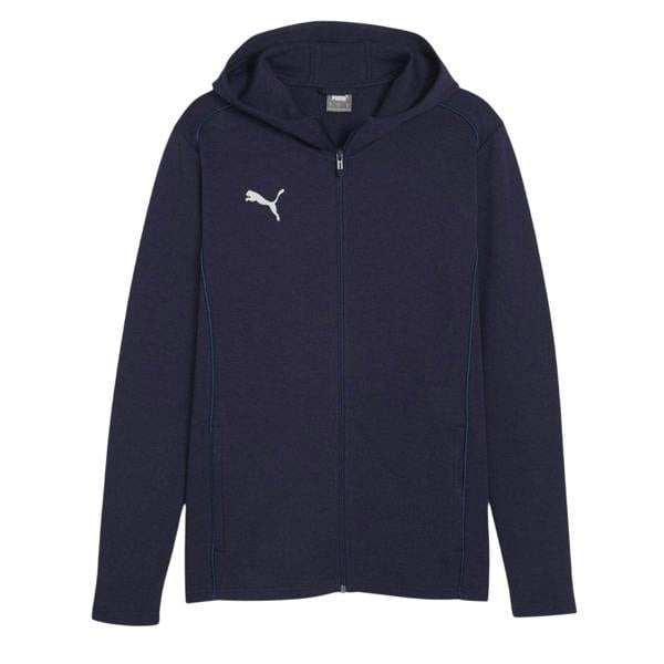 Puma Mens TeamFINAL Casuals Full Zip Hoodie - Navy - 