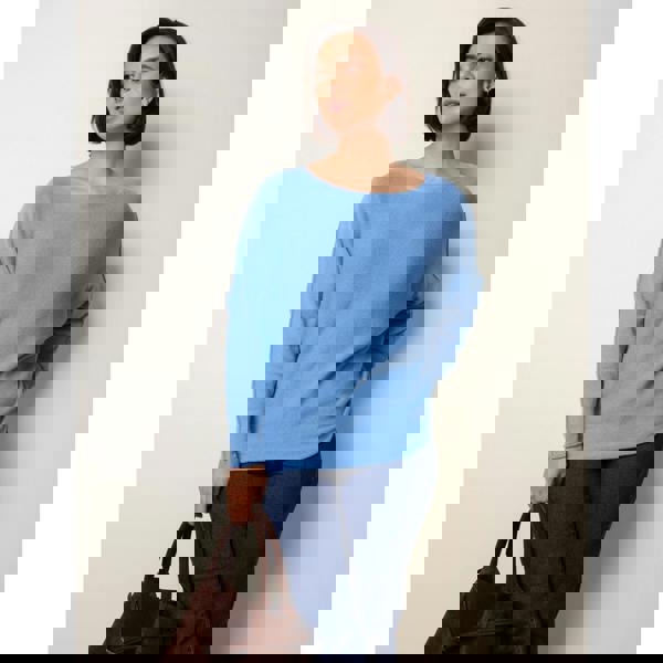 Blue Vanilla Round Neck Jumper