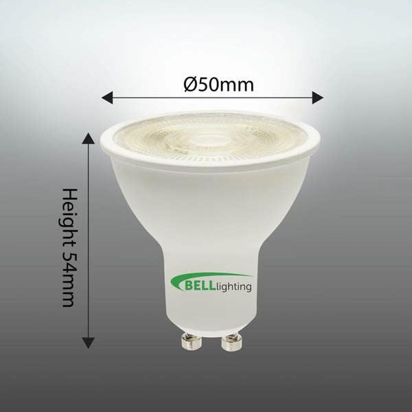 BELL Lighting GU10 LED Spotlight 4.4W Energy Saving Light Bulbs