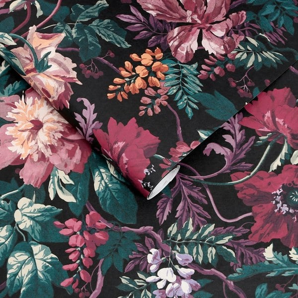 Midnight Garden Wallpaper - Nightshade