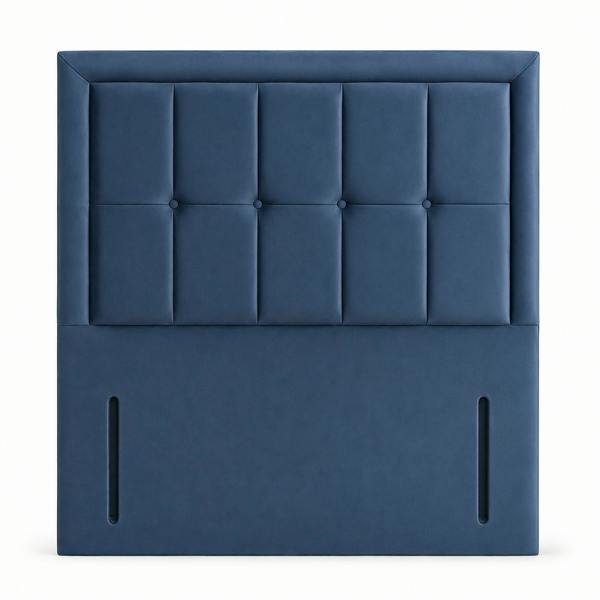 Great British Beds Romford Headboard - Blue Plush