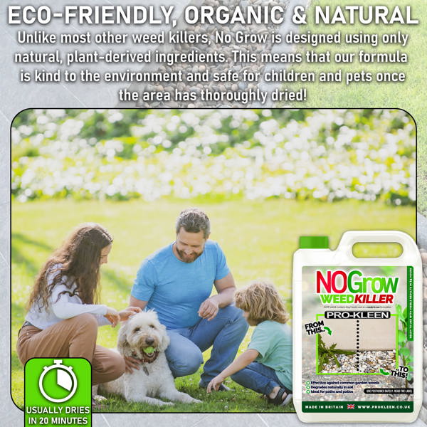 ProKleen Pro-Kleen No Grow Weed Killer For Patio And Driveways (5 Litres)