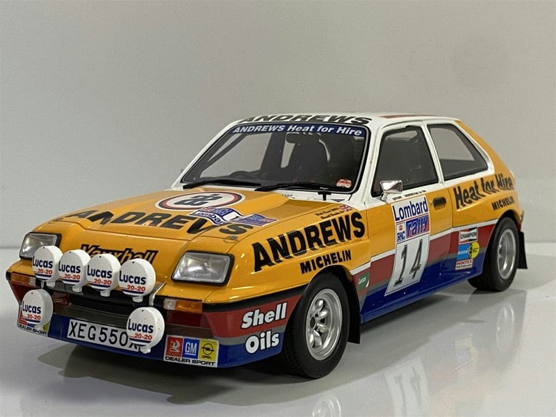 vauxhall chevette gr. b 2300 hsr andrews heat for hire 1:18 otto mobile