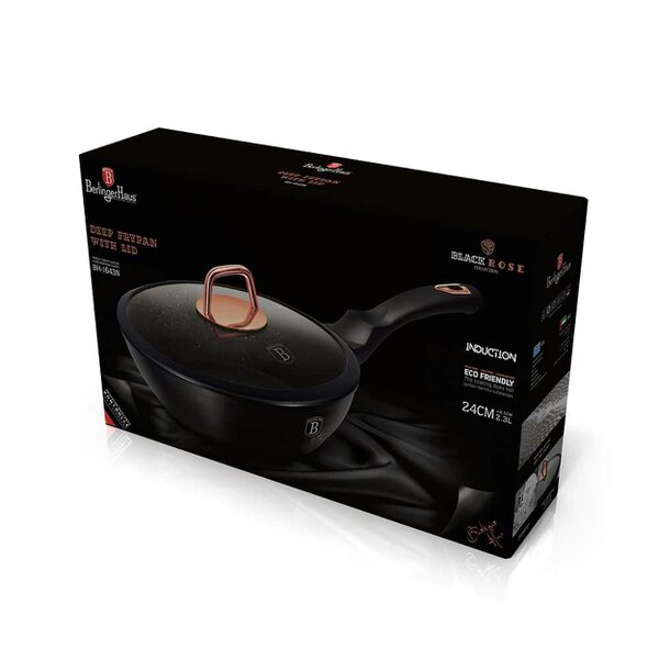 Berlinger Haus Deep Frying Pan Berlinger Haus BH-1643N Black Rose