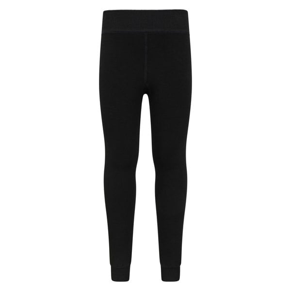 Mountain Warehouse Kids Fluffy Fleece Lined Leggings - Black