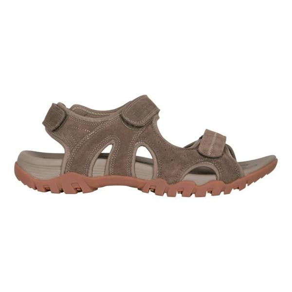 Mountain Warehouse Mens Rock Suede Walking Sandals - Brown - 