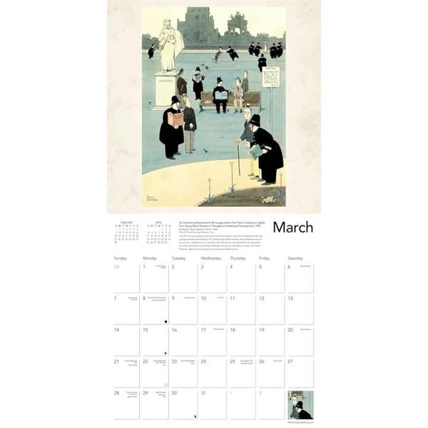 Heath Robinson Calendar 2027, Wall Calendars, Month To View, Humour, Gift