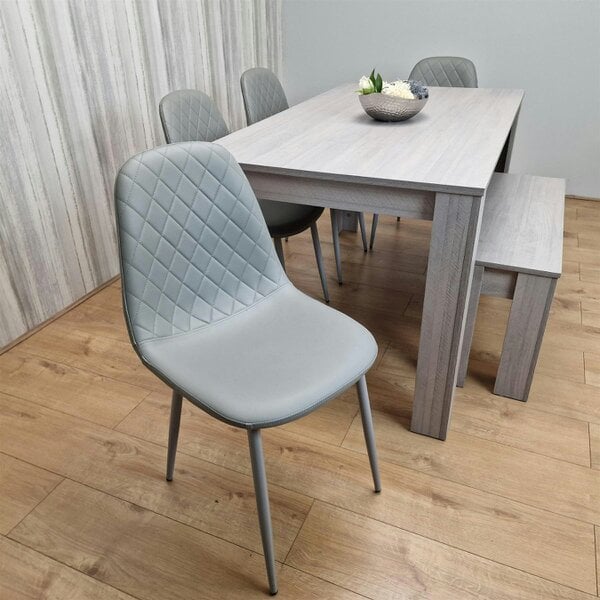 Kosy Koala Dining Table Set with 4 Chairs Dining Room, Kitchen table set of 4, and Bench