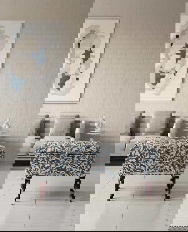 PREMIUM will storage coffee table , Ottoman with Storage, Patterned Footstool Pouffe, side living room table - ISTOOLS