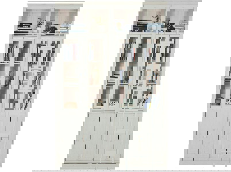 Dorel Home Anita Wall Unit J white lacquer