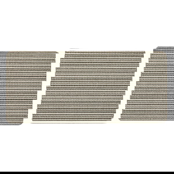 My Mat Stain Resistant Twist Stripe Natural