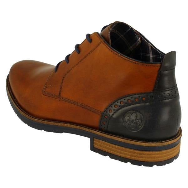 Rieker Mens Rieker Lace Up Ankle Boots 14605