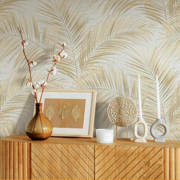 Erismann Calvado Leaf Wallpaper
