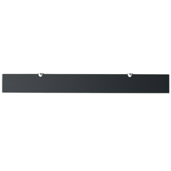 Berkfield Floating Shelves 2 pcs Glass 90x10 cm 8 mm