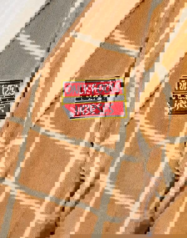 Only Fools And Horses Mens Beige Character Hooded Bathrobe