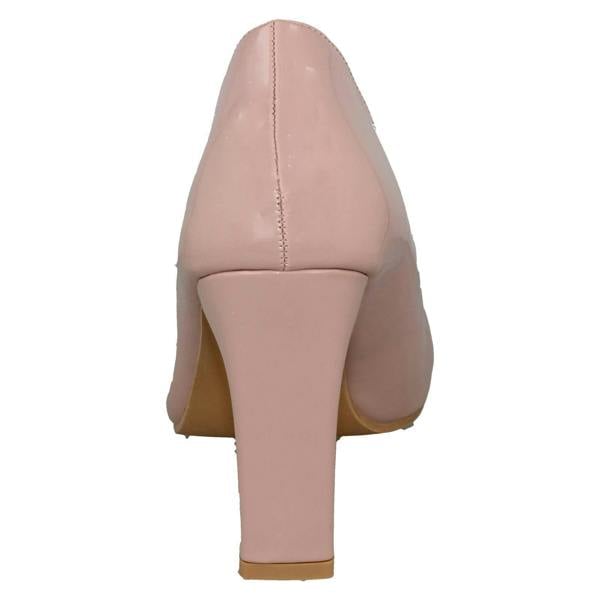 Spot On Ladies Spot On High Heel Wide Fit Court Shoes F90109