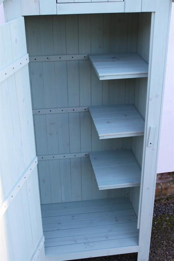 Wooden Tool Shed Blue/Green-WS-770Green