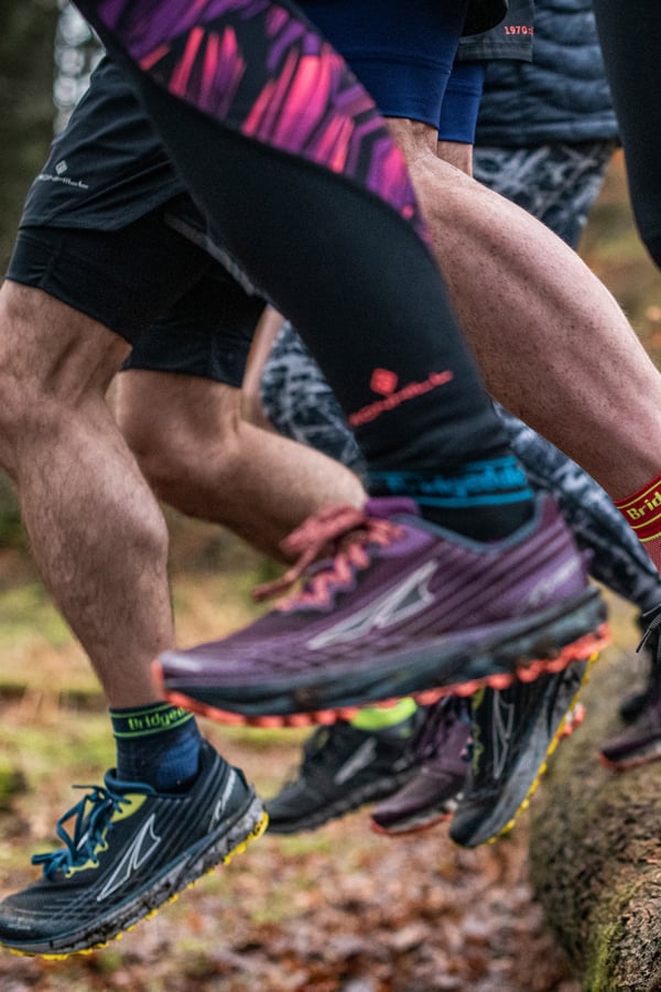 Bridgedale Women's Ultra-Lightweight T2 Coolmax Mini Crew Trail Run Socks {BR-710258}