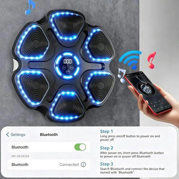 Leaper Smart Music Boxing Punching Bag for Parents and Children