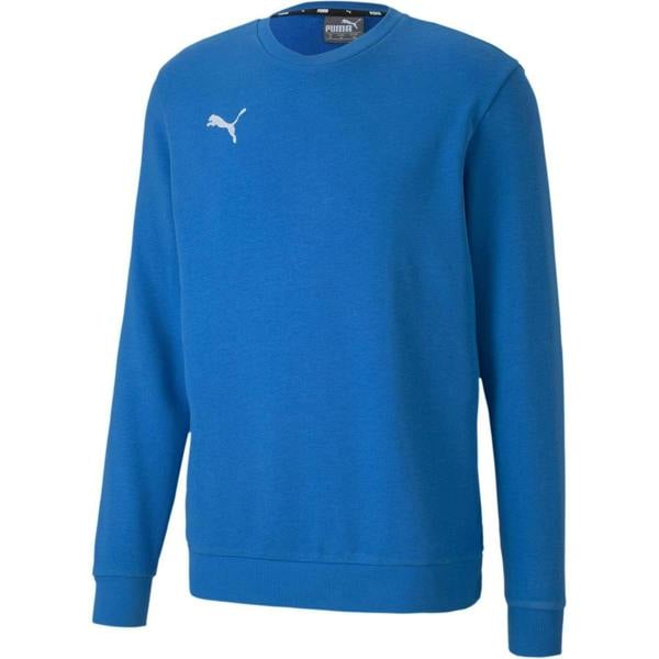 Puma Mens Crew Neck Regular Sweatshirt - Electric Blue Lemonade - 